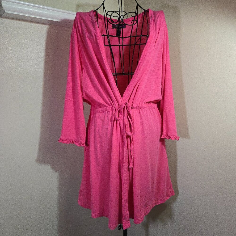 Betsy Johnson 'Betsyville' Tie Waist Robe